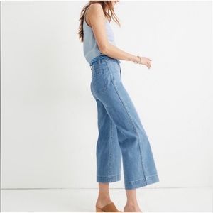 Madewell Emmett Wide Leg Crop 25